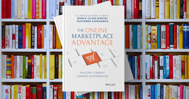 Photo of books with the 2023 eBook: The Online Marketplace Advantage.