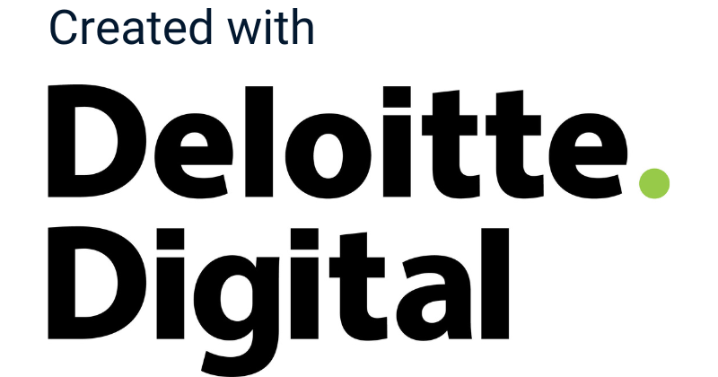 This shows that the eBook was created with Deloitte Digital.