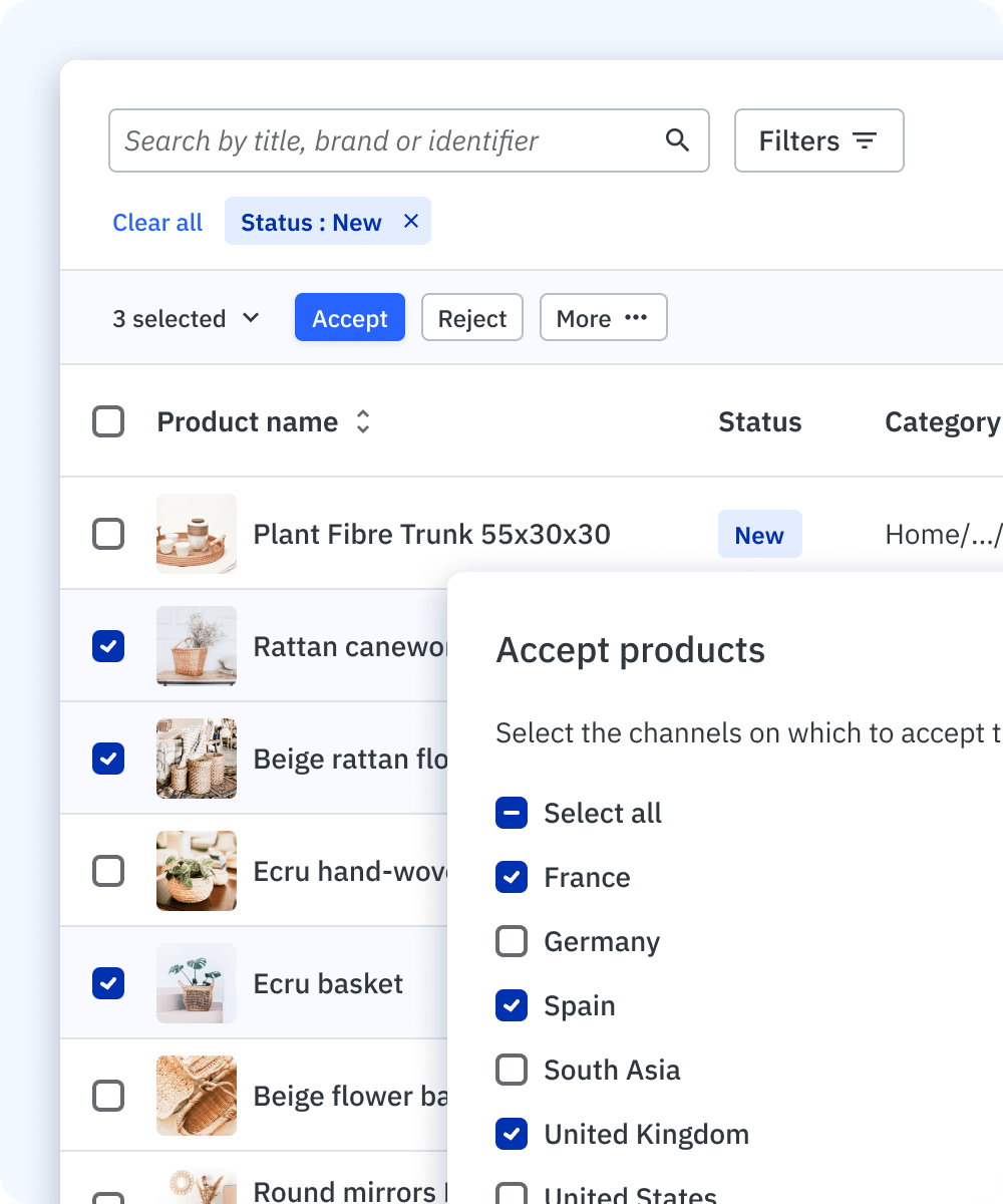 Streamline supplier catalog onboarding
