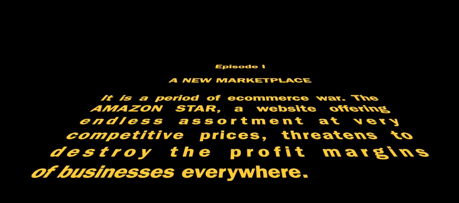 eCommerce Wars, The Amazon Star, and Rebel Warriors Fighting Back